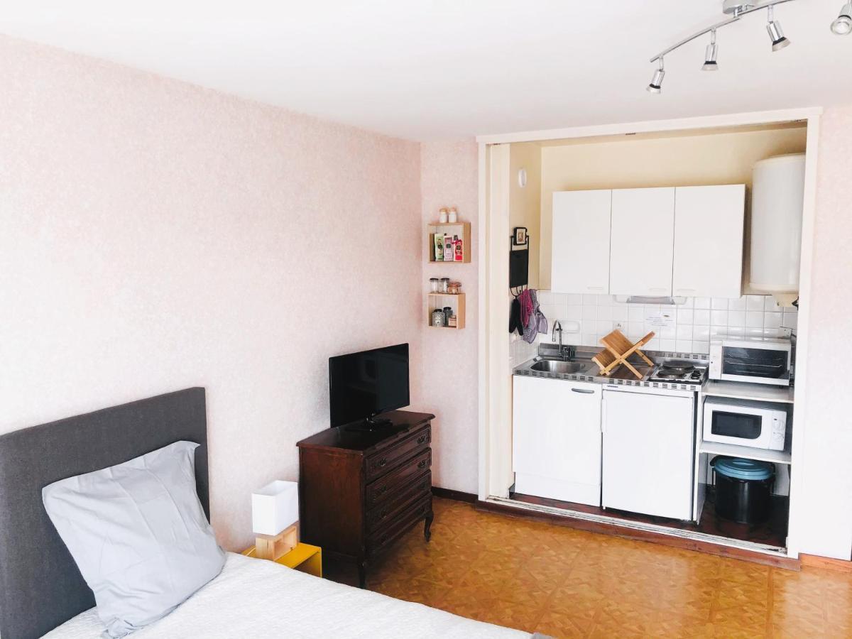 Apartament Paisible Studio Avec Agreable Loggia 2 Mn Du Centre Aix-les-Bains Zewnętrze zdjęcie